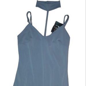 New light blue mini dress